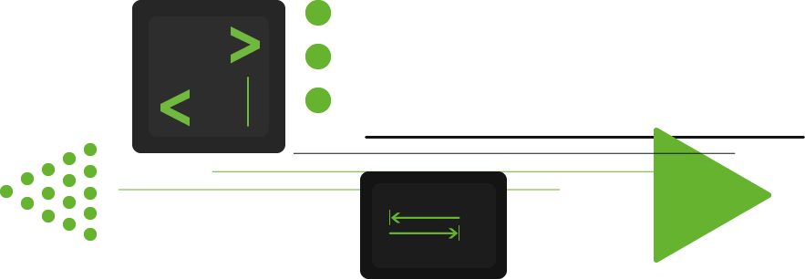 angle bracket key tab key Vector Graphics